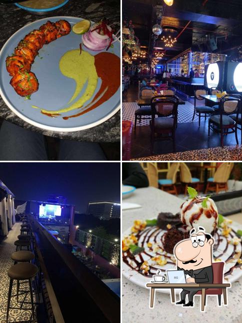 Take a seat at one of the tables at Local