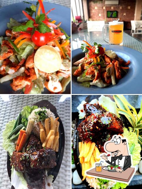 Food at The BrewMaster Amritsar MicroBrewery