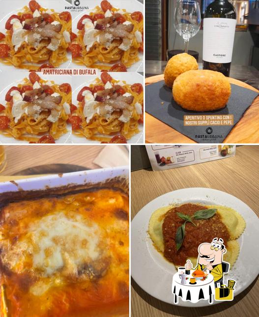 Platti al Ristorante "Pasta Urbana"