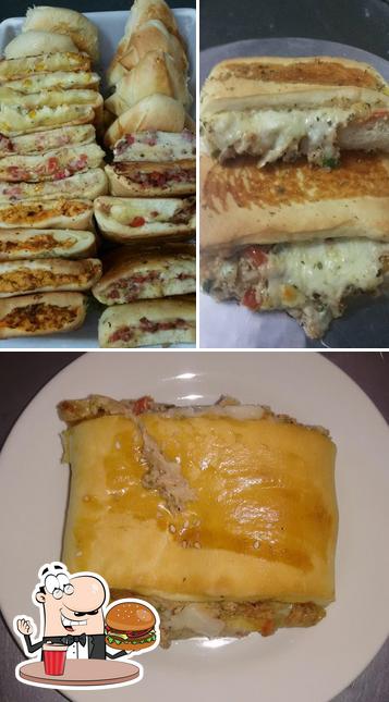 Peça um hambúrguer no Degrau's Lanchonete