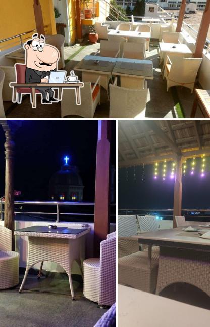 The interior of Villa Krish