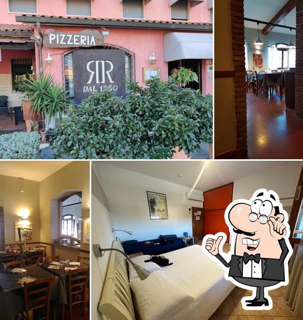 Gli interni di Da Renato