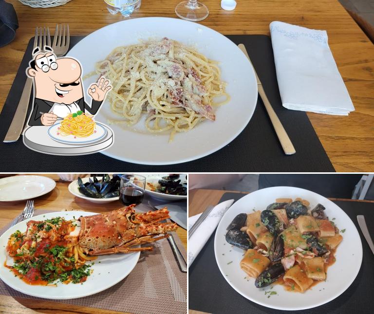 Spaghetti alla carbonara al Trattoria Novegro 11