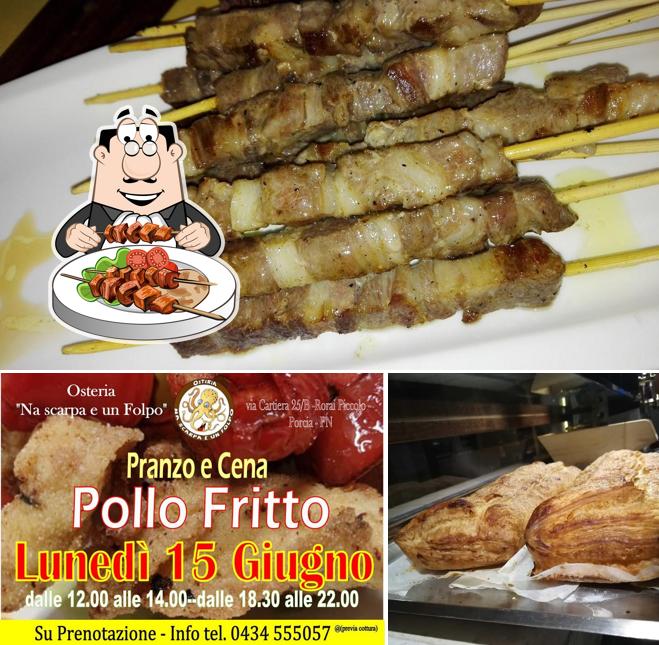 Cibo al Osteria Na scarpa e un Folpo