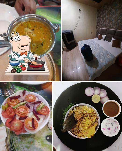 Chicken curry at Manya hotel restaurant datia