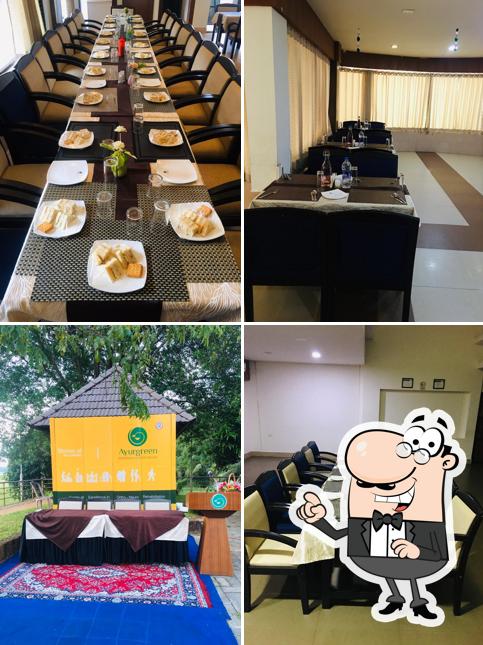 The interior of Shadrasa Restaurant