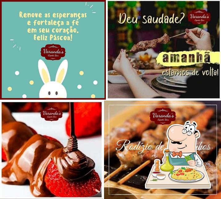 Platos en Varandas Espetos Bar