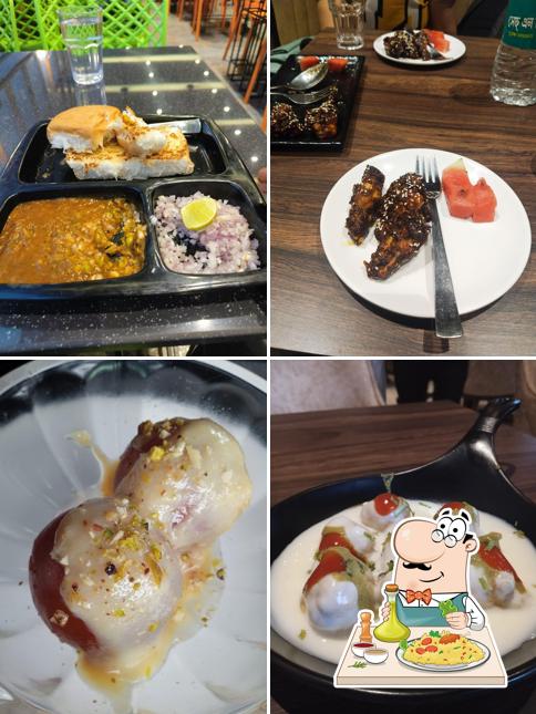 Food at Mint and Mirchi Airport Canteen