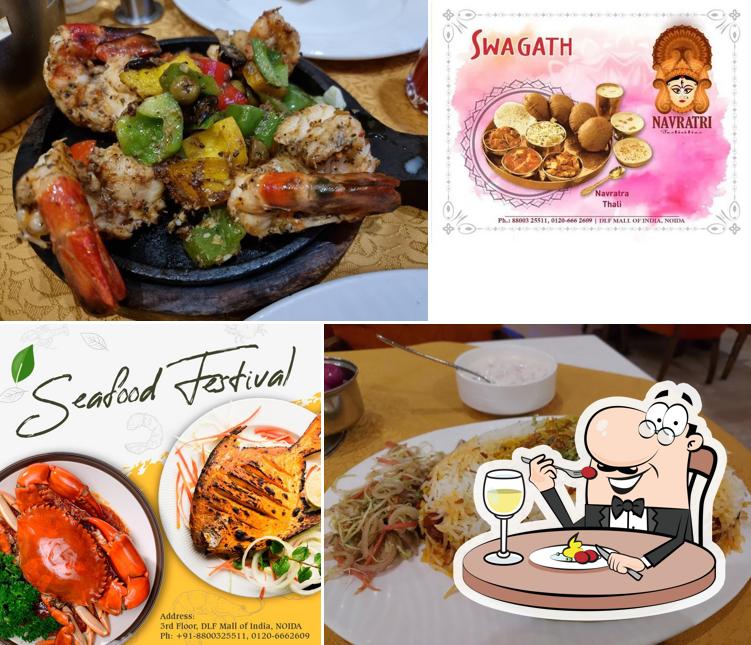 Food at Swagath Restaurant DLF MALL OF INDIA