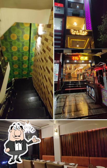 The interior of Ras Raj Restaurant