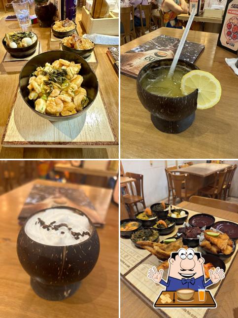 Platos en Amazônia na Cuia Marco