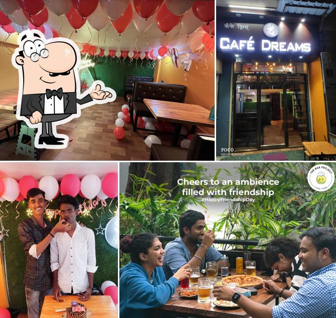 The interior of Cafe Dreams