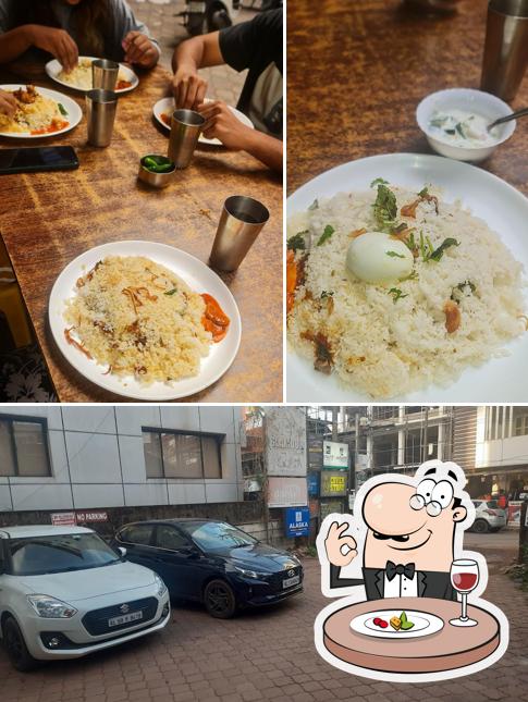 IKROOS BIRIYANI is distinguished by food and exterior