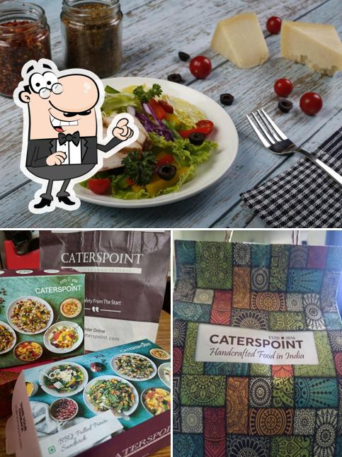 This is the picture displaying interior and beverage at Caterspoint