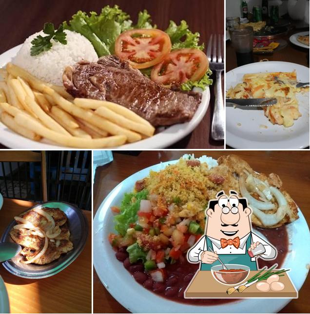 Ravioli em Restaurante Cabana da Curva