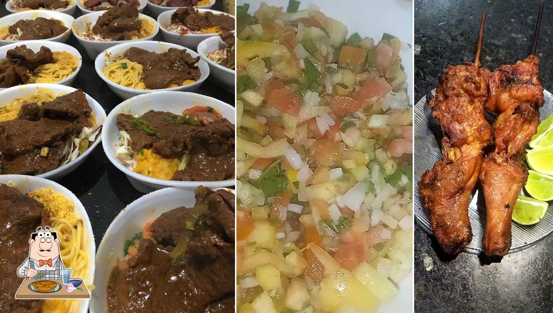 Asas de frango em Deus É Fiel Delicias Na Chapa