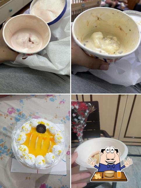 Clam chowder at Baskin Robbins - Ice Cream Desserts