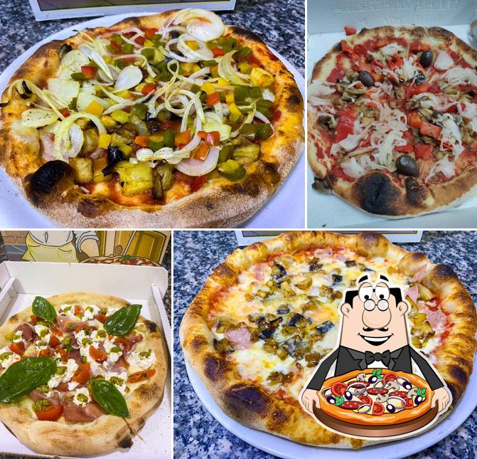 Scegli tra le molte varianti di pizza