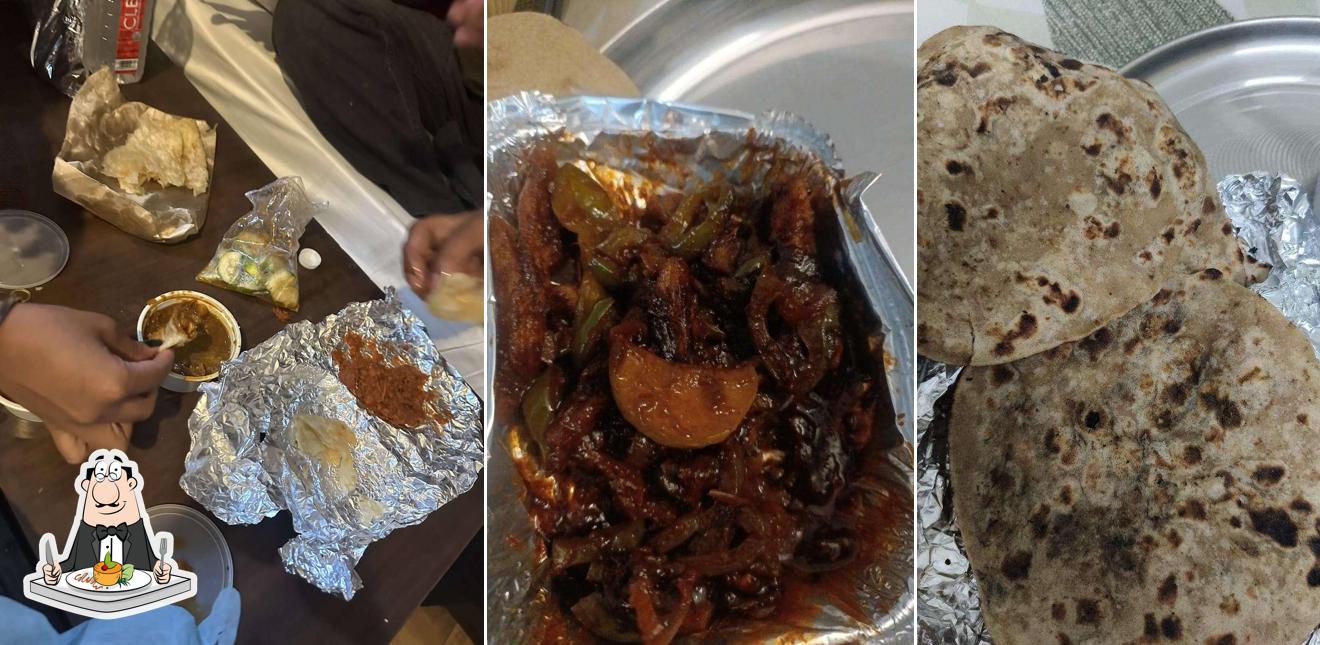 Food at Rajasthani Restaurant