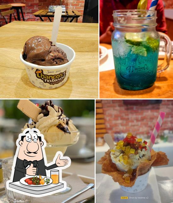 Ice cream at Thanco's Natural Ice Cream