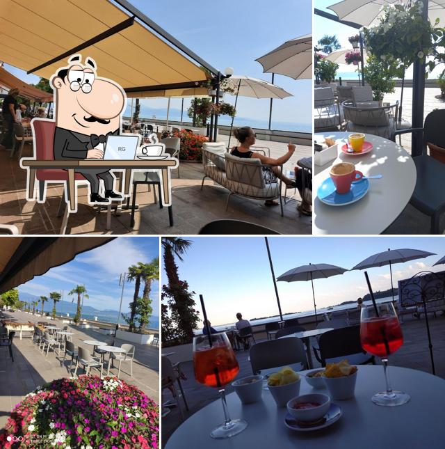 Gli interni di Bar Riviera