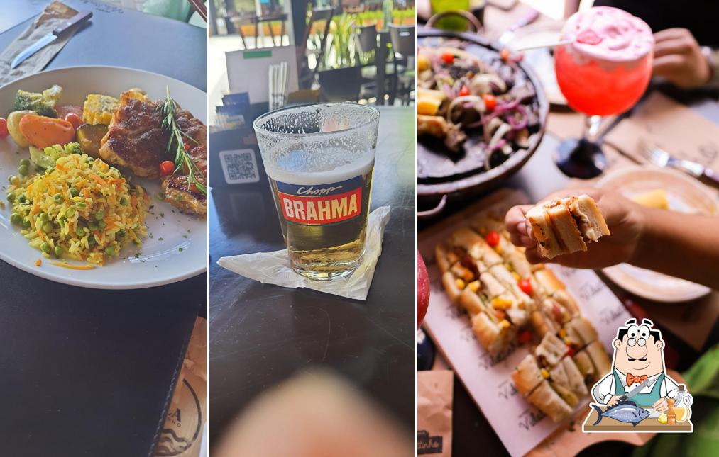 Salmão grelhado em Boteco Vidottinho - Shopping Bandeiras