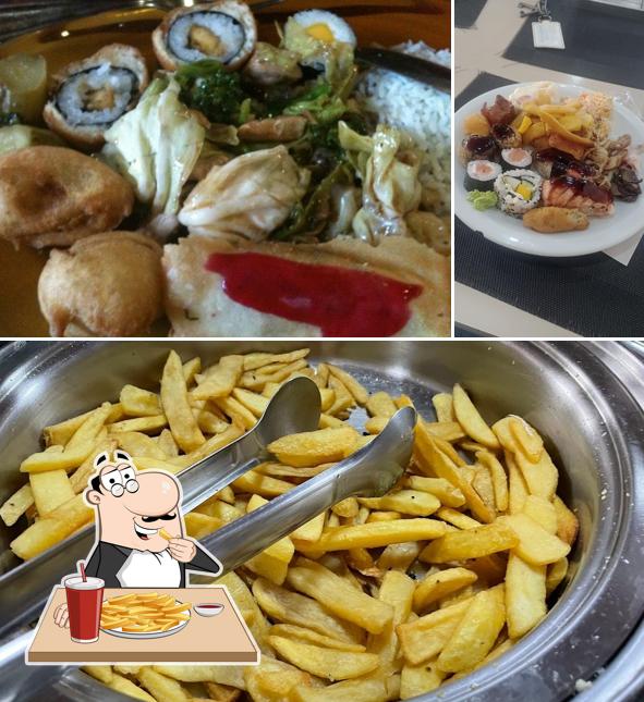 Batata frita em Restaurante E&E