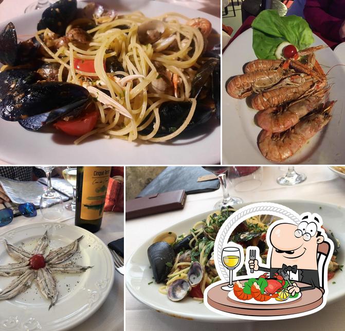 Prova la cucina di mare a Ristorante Bar Al Castello