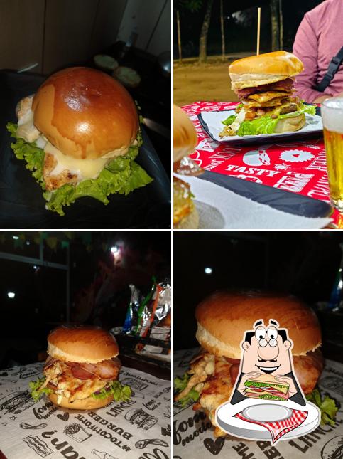 Clube sanduíches em Bar Burguer Lanches no Ponto, Paraty Mirim