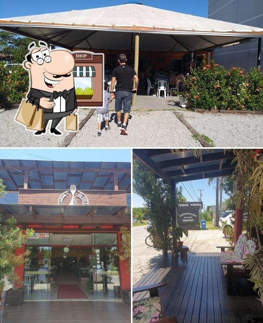 O exterior do Restaurante Piratas do Sul