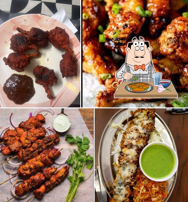 Chicken wings at KGN Xprs