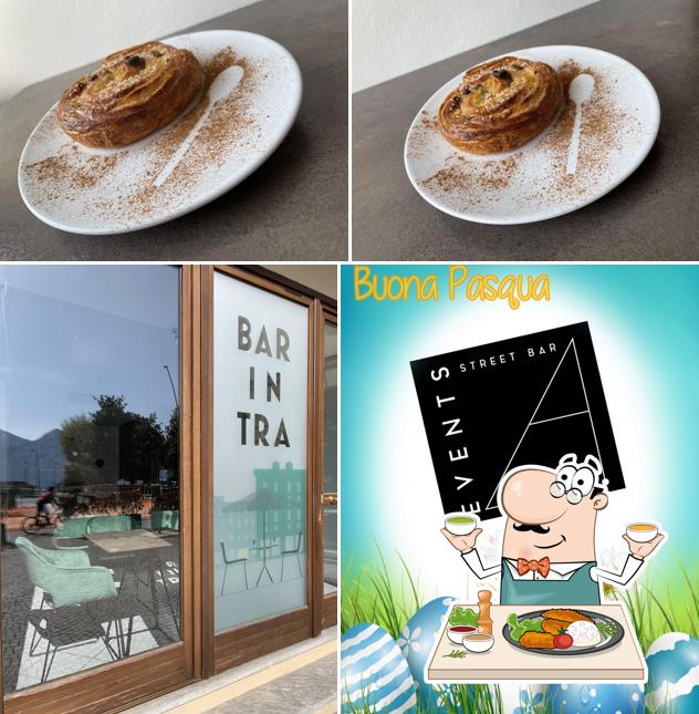 La foto della cibo e interni di Bar Intra di Giorla A