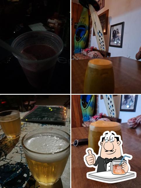 Peça uma bebida do menu