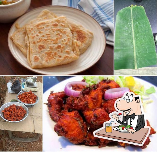 Food at Hotel Anbu Chettinadu Mess A/C