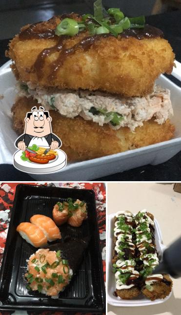 Comida em Isis sushi