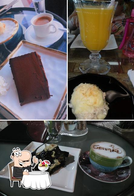 Peça uma das opções doces