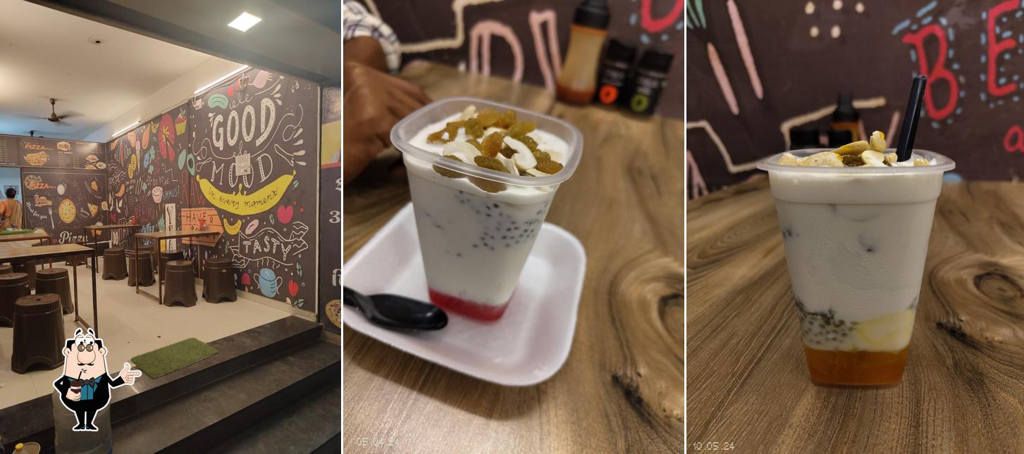 Enjoy a beverage at The Pizza Place 2