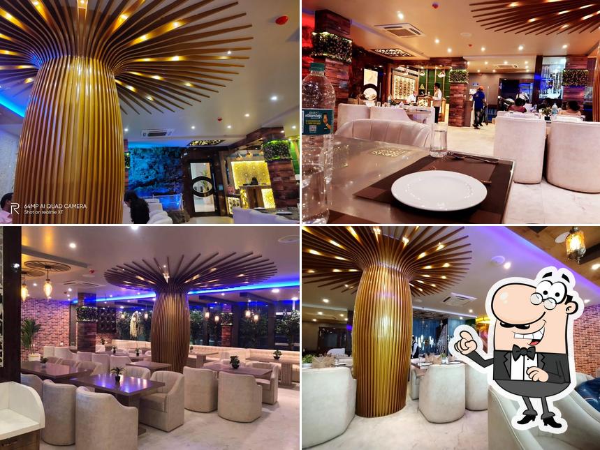 The interior of Crown Resto