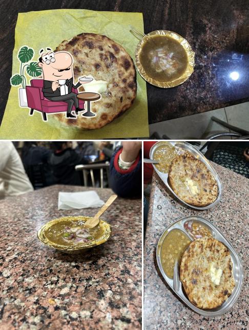 Among various things one can find interior and food at Arshi Kulcha Corner - Best Amritsari Tandoori Kulcha Best Amritsari Kulcha in Amritsar Best Kulcha Near Golden Temple