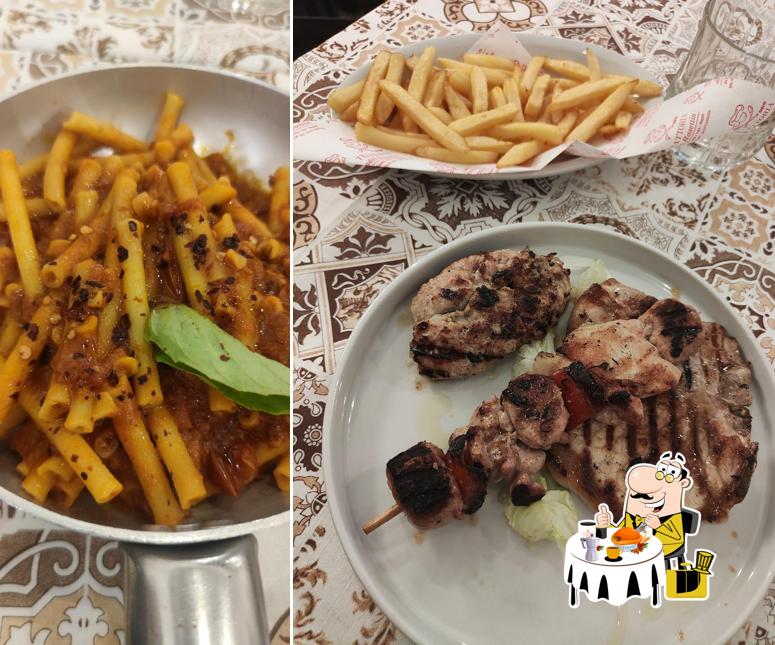 Cibo al Trattoria Addù Rosettin