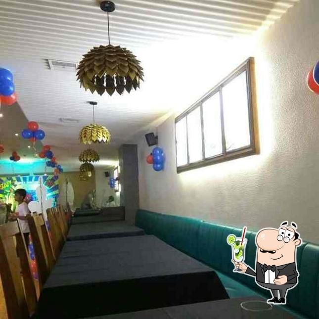 Enjoy a drink at Nostimo Restaurant & Banquet