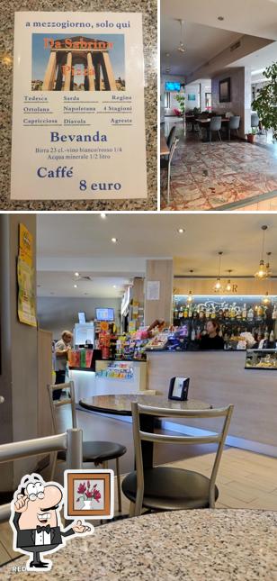 Dai un'occhiata agli interni di Bar Ristorante Pizzeria Tabacchi Sabrina