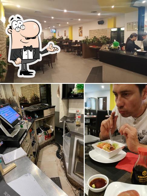 Gli interni di Sushi Chen Ristorante Cinese Giapponese