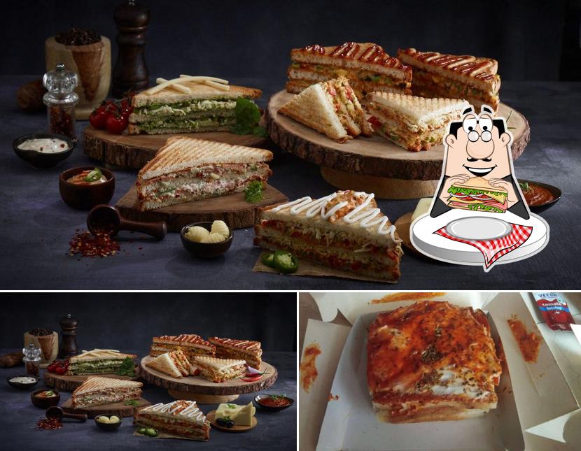 Club sandwich at Shakti Sandwich