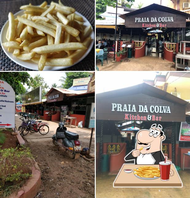 Taste finger chips at Praia Da Colva kitchen & Bar Multicuisine