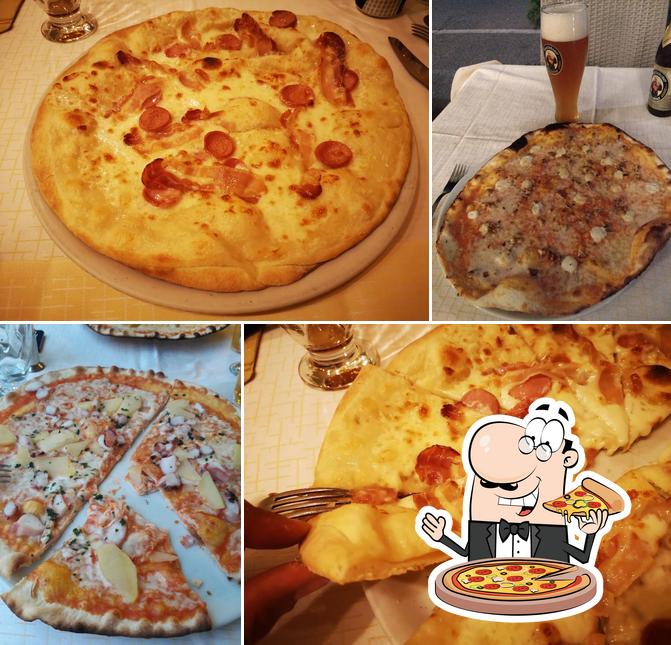 A Pizzeria al Tiglio, puoi provare una bella pizza