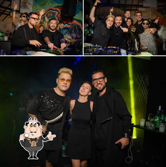 Enjoy a drink at Backwaters Morjim Goa