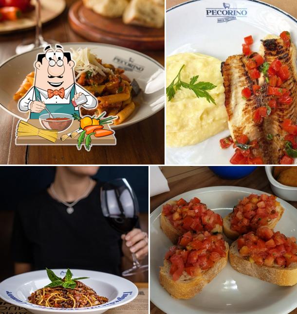 Esparguete à bolonhesa em Pecorino Bar & Trattoria Plaza Sul: Massas, Vinhos, Delivery, São Paulo SP