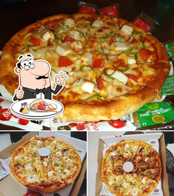 At Lollipop Pizza Momos Chinese Burger Roll - Dombivali East, you can taste pizza