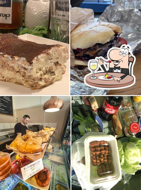 Panino con maiale stirato al Vegitat